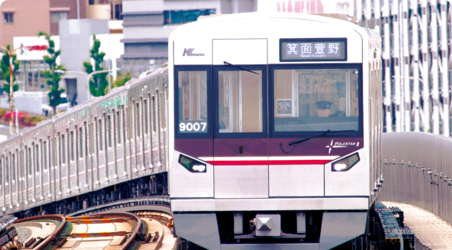 北大阪急行電鉄 交通広告
